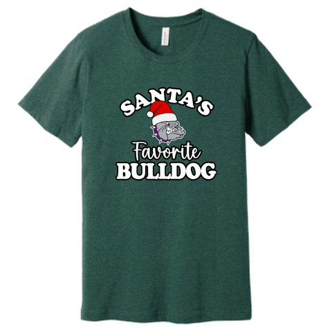 Santa's Favorite Bulldog Soft Tee