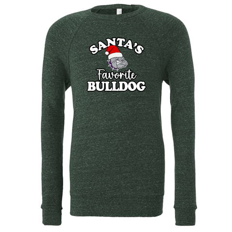 Santa's Favorite Bulldog Crew