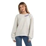 Bulldogs Embroidered Collar Crewneck