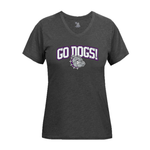 Go Dogs Ladies V-Neck