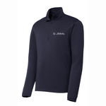 St. Malachy Embroidered 1/4 Zip Navy - Rose Promos