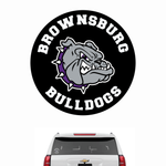 5" Brownsburg Car Decal - Rose Promos