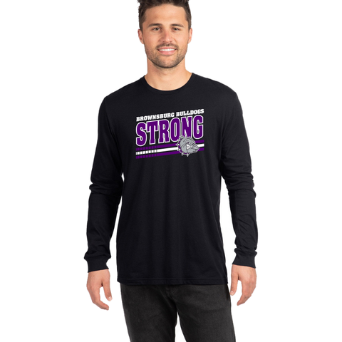 Bulldogs Strong Long Sleeve Tee