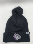 Black Bulldogs Pom Beanie