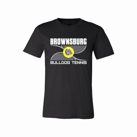 Brownsburg Black Tennis T-Shirt - Rose Promos