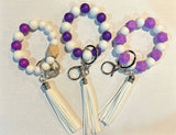 Brownsburg Bracelet Keychains - Rose Promos