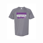 Brownsburg Youth Swim Wicking Tee - Rose Promos