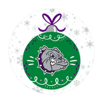 Bulldog Head Holiday Magnet - Rose Promos