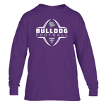 Youth Long Sleeve Football Tee