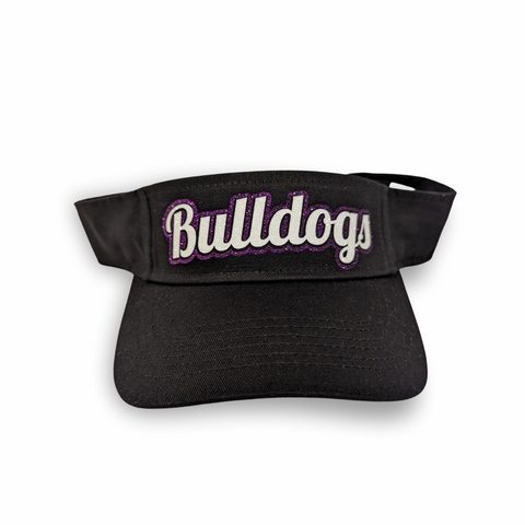 Glitter Bulldogs Visor - Rose Promos