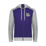 Brownsburg 3 Season Full Zip Purple/Grey Heather - Rose Promos