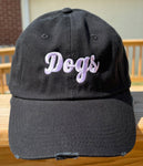 "Dogs" Distressed Cap