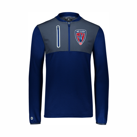 Indy Eleven 1/4 Zip Pullover w/Left Chest Logo - Rose Promos