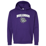 Purple "BULLDOGS" Hoodie