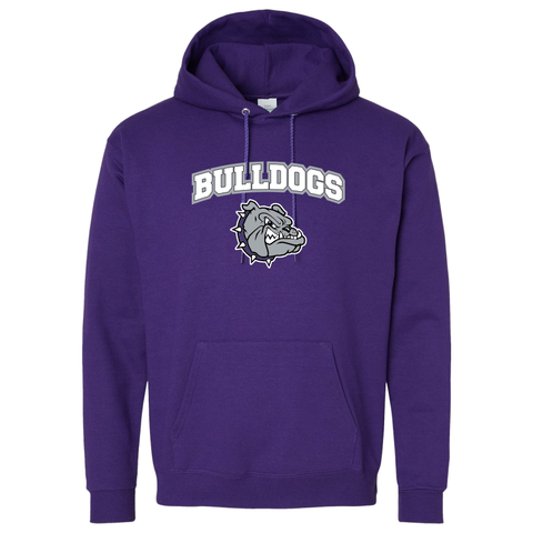 Purple "BULLDOGS" Hoodie