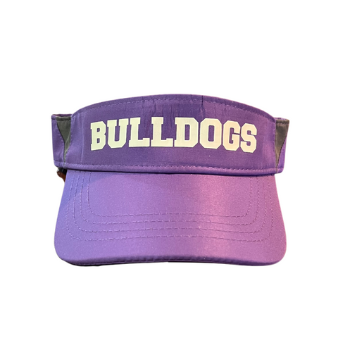 Purple Bulldogs Visor - Rose Promos